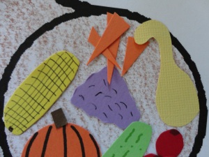 kids thanksgiving card craft