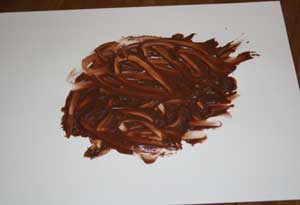 pudding turkey craft step 2
