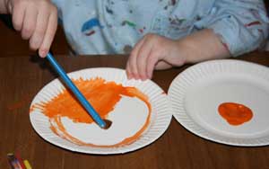 pumpkin pie craft for kids