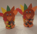 thanksgiving dessert cups craft