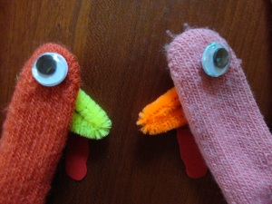turkey puppets