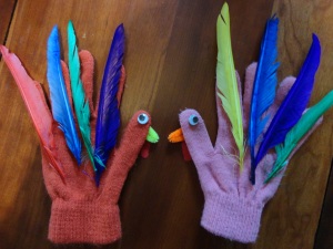turkey hand puppet craft