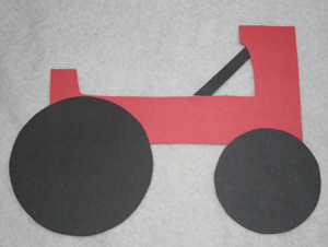 kids tractor craft