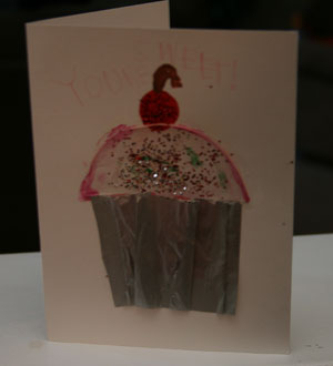 cupcake valentine