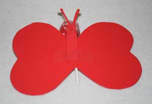 kids lollipop valentine craft