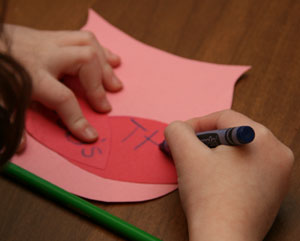 homemade valentine