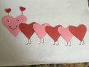 caterpillar valentine craft