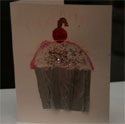 cupcake valentine card