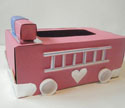 fire truck valentine holder craft
