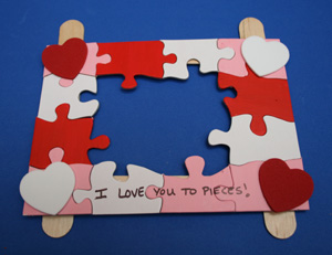 Valentine Craft Ideas on How To Make Your Picture Holder Craft
