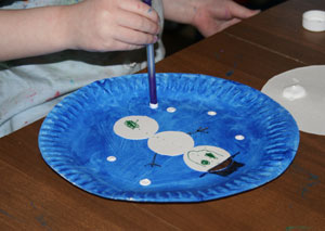 kids snow globe step 4