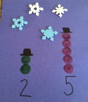 dot snowmen craft