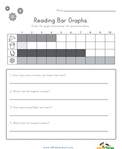 bar graph worksheet colors