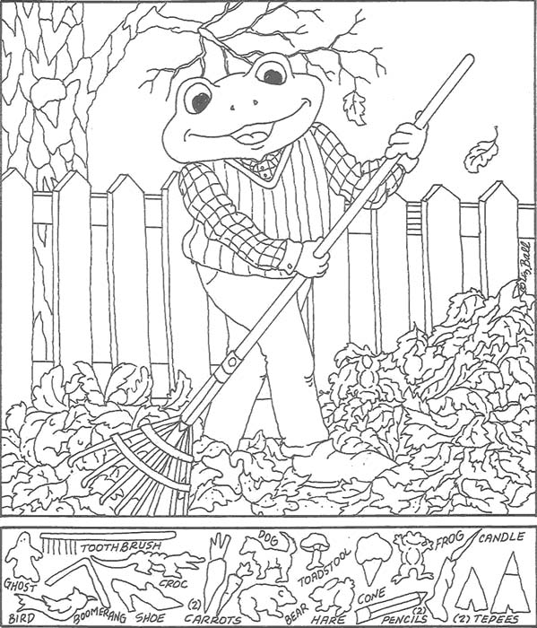 difficult fall coloring pages - photo #49