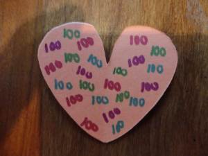 100th day of school stickers