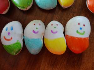 decorated beans craft