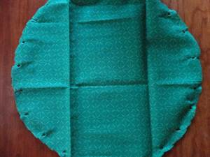 fabric circle craft
