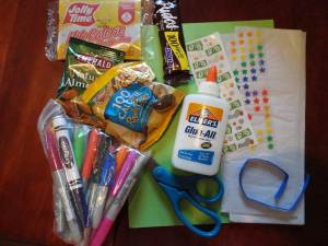 100 day craft cone materials