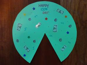 100 day card stock cone