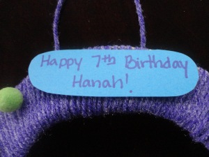 happy birthday wreath craft