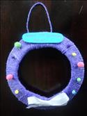 birthday party wreath craft