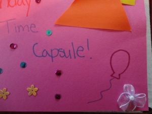 birthday time capsule craft for kids