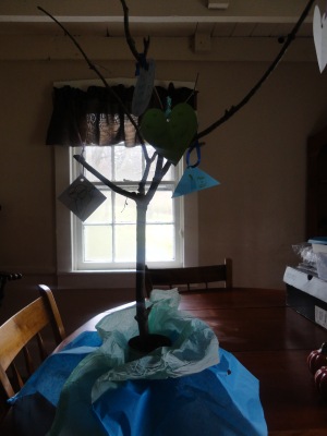 birthday party tree craft