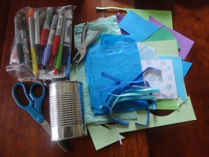 birthday tree craft materials