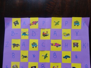 kids placemat craft