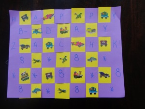 birthday placemats craft for kids