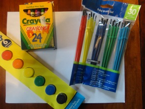 secret message craft materials