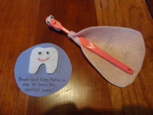 healthy tooth craft