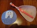 tooth and toothbrush craft