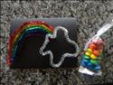 rainbow card craft