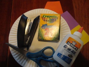 a tisket a tasket craft materials