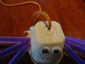 little miss muffet spider craft