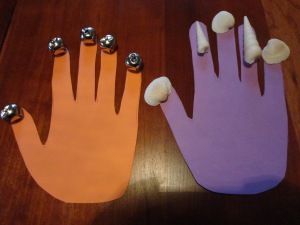 mary mary quite contrary handprint craft