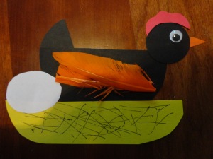 hickety pickety black hen nursery rhyme craft