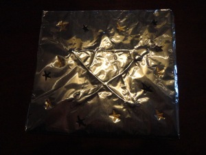 twinkle twinkle little foil star