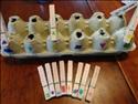 egg carton shape match craft