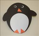 oval penguin craft