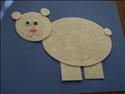 shape polar bear craft