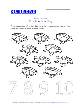 Counting Number Ten 10