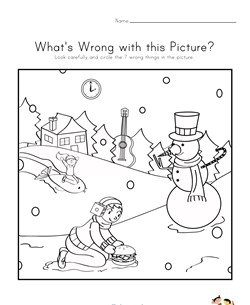 What's Wrong with the Picture - Winter