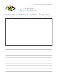eyes worksheet