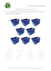 earth day counting eight