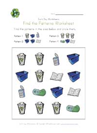 patterns worksheet