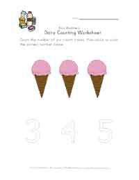 number 3 worksheet