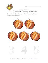 five onions worksheet