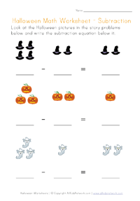 subtraction worksheet